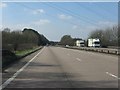 A50 crossed by power lines near Cresswell