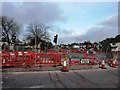 Roadworks, Tweenaway Cross, Paignton