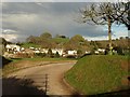 Entrance to playing field, Stoke Gabriel