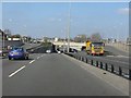 A500 approaching City Road junction