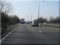 A500 crossing Bignall End Road