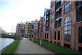 New riverside development by the Medway