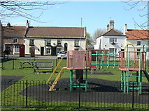 SK7994 : West Stockwith playground by Alan Murray-Rust