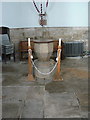 The font, All Saints, Misterton