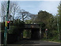 Railway bridge on Berengrave Lane