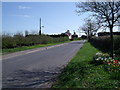 Back Lane towards the A614