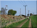 Edwinstowe - footpath to Ollerton