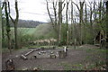 Camp fire, West Malvern Outdoor Education Centre