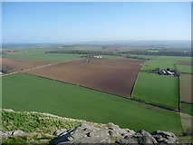 NT5584 : East Lothian Landscape : The View South-East From North Berwick Law by Richard West