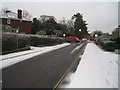 SU6353 : Merton Road in snow by ad acta