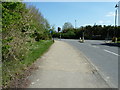 Traffic lights at the junction of Luxford Way and Stane Street