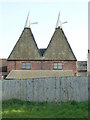 Leigh Sinton - a pair of converted oast houses