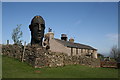 Duck Pond Farm with sculpted heads