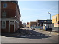 Towerblock at the end of Eagle Wharf Road, viewed from New North Road