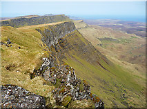 NG4755 : Summit ridge of Hartaval by John Allan