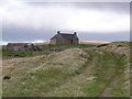 Abandoned cottage at Badanloch