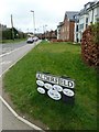 Multi plaqued road name sign in Petersfield