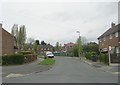 Ganners Lane - viewed from Wellington Grove