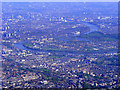 Chiswick and the Thames from the air