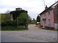 Footpath to Moat Hall Farm & New Road