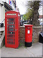 Telephone Box & Market Hill Postbox