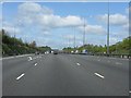 M40 Motorway just west of Hyde Farm accommodation bridge