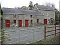 Old mill buildings at Trewen