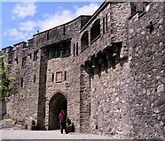 NG8825 : Eilean Donan Castle Entrance by Hilmar Ilgenfritz