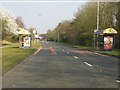 Bus stops on Ordnance Avenue