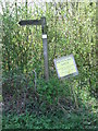 Footpath Sign