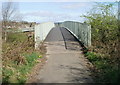 Footbridge over the A472, Upper Gelligroes, Pontllanfraith