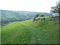 Fields and Byway Between Litton Mill and Cressbrook