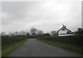 Moorside approaching junction with Church Road