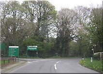 SD4939 : Entrance to Plant World, Myerscough by Peter Bond