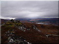NH3059 : Summit cairn of Carn na Cre north of Strathconon by ian shiell