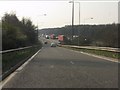 M62 Motorway - westbound entry slip road, junction 11