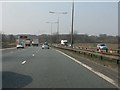 M6 motorway - northbound near Newton-le-Willows