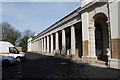 Colonnade at the former railway station (1)