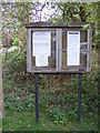 TG1819 : Hevingham Village Notice Board by Geographer