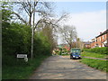 Stourton,entrance sign