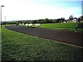 Path with benches on The Lawe