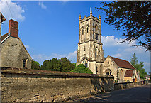 ST7818 : St Gregory's parish church - Marnhull by Mike Searle