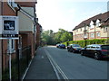 Looking down Bourne Road