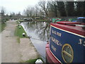 Approaching Apsley Lock