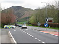 The A66 at Portinscale