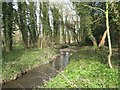 Scarrow Beck above Aldborough Mill