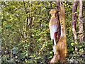 SJ6499 : Giant Woodpecker - Pennington Flash Country Park by David Dixon
