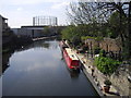 Narrowboats on Grand Union Canal Ladbroke Grove