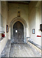 St Mary, Burgate - Porch