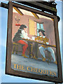 The Chequers sign